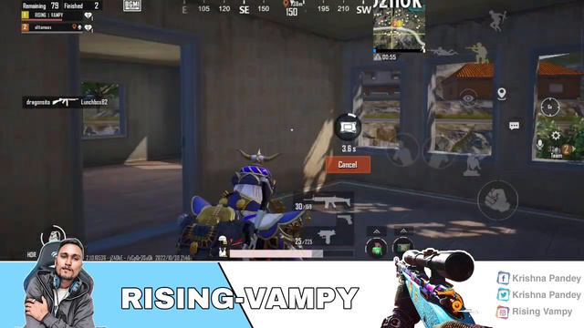 BGMI | VAMPY PLAYING DUO FIRST TIME WITH INSANE AND BEAUTIFUL RANDOM GIRL | #bgmi #bgmimobile