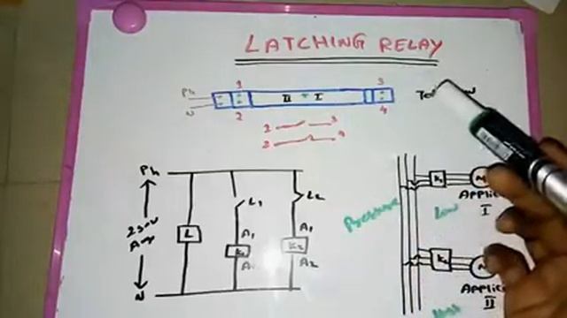 latching relay tutorial/ latching relay wiring/ latching relay diagram смотреть онлайн
