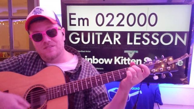 How To Play it's called: freefall Rainbow Kitten Surprise guitar tutorial (Beginner Lesson!) смотреть онлайн