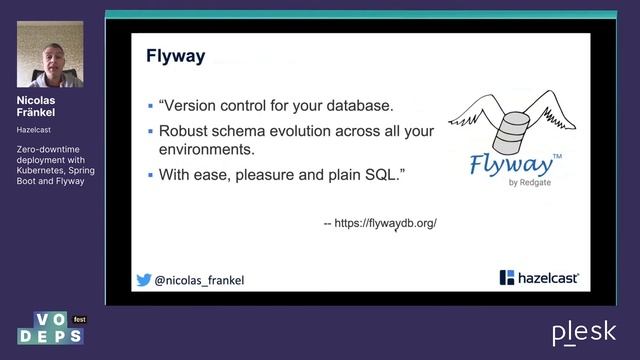 Nicolas Frankel. Zero-downtime deployment with Kubernetes, Spring Boot and Flyway смотреть онлайн