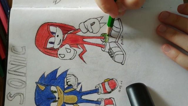 Sonic/раскрас персонажей смотреть онлайн