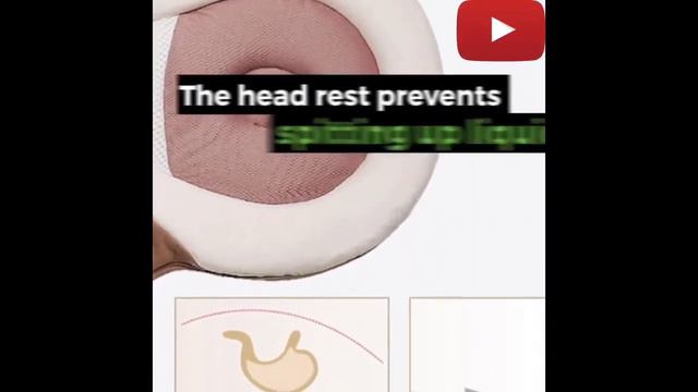 Baby Mattress Sleep Positioning Pad Prevent Flat Head Shape Anti Roll Pillows смотреть онлайн