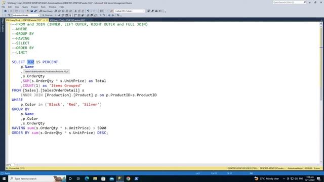 SQL Order Of Execution смотреть онлайн