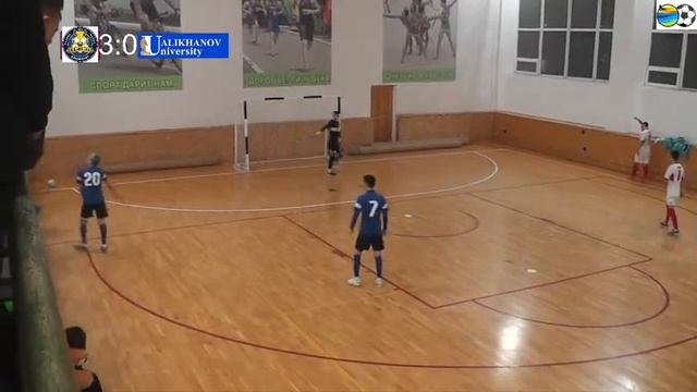 Чемпионат города Кокшетау по футзалу 2021 г. 4 тур. ELIM-AI - КГУ смотреть онлайн
