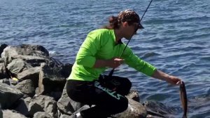 Рыбалка на спиннинг во Владивостоке, береговой джиг