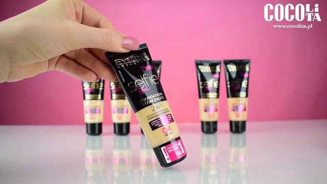 Eveline Cosmetics Eveline Selfie Time Podkład Kryjąco-Nawilżający SWATCHE | COCOLITA.PL смотреть онлайн