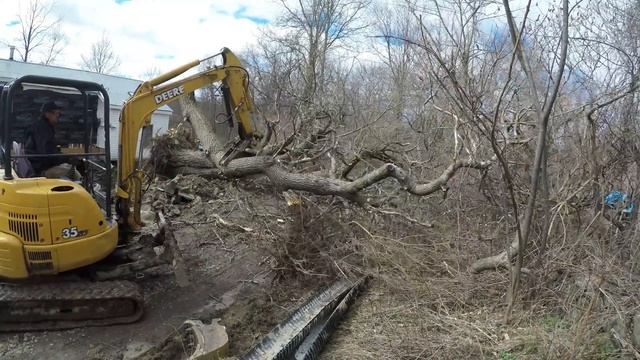 Building an addition: Part 1 (demo, excavation, partial foundation) смотреть онлайн