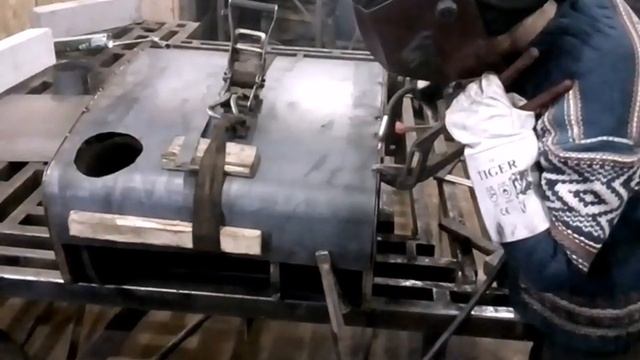 Глушитель MAN, ремонт и перетяжка. Чернигов. d-tolik. 29.12.19 смотреть онлайн