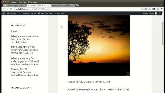 How to post from Flickr to WordPress смотреть онлайн