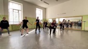 Народно-сценический танец. Русский танец. Мужская хлопушка