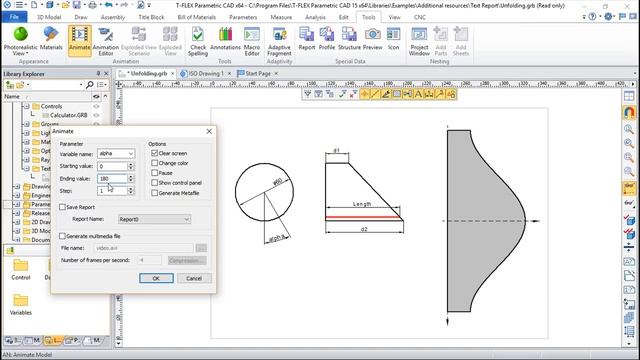 T-Flex CAD 15 English - Lesson 38/99 - Saving Textual Informations смотреть онлайн
