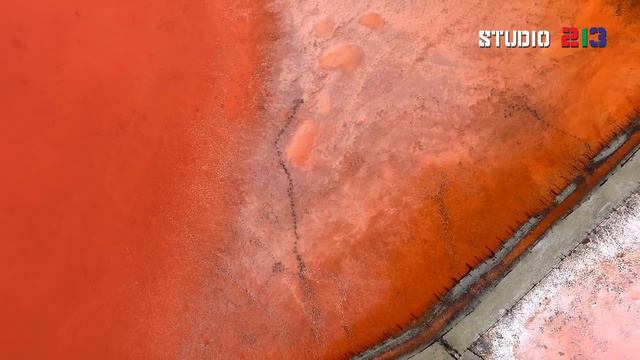 Розовое озеро. Фрагмент ролика для канала "Путешествие за околицу" смотреть онлайн