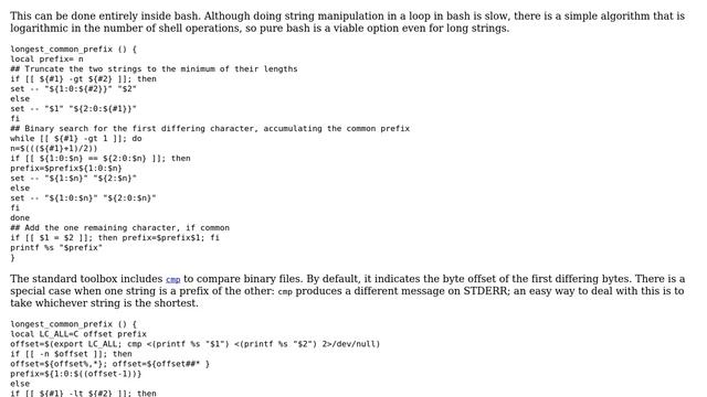 How do I find the overlap of two strings in bash? (4 Solutions!!) смотреть онлайн