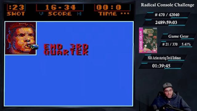Every Console Game #470 - GG #21 - NBA Action starring David Robinson (Part 1) смотреть онлайн