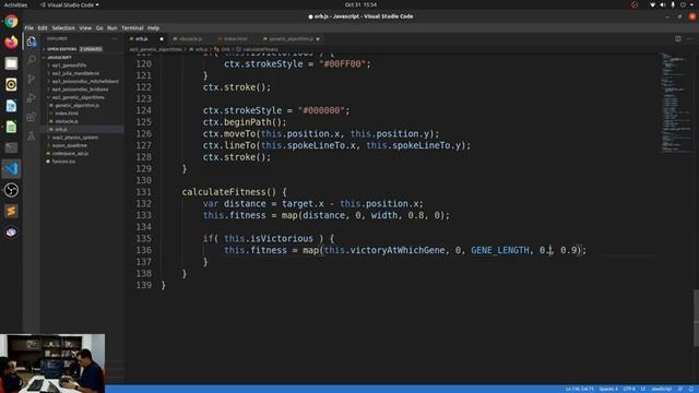 Episode 5 - Genetic Algorithm | Target Seeking Orbs смотреть онлайн