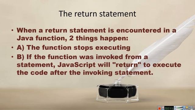 Java Script Statements Part3 || Functions and Return Statement смотреть онлайн
