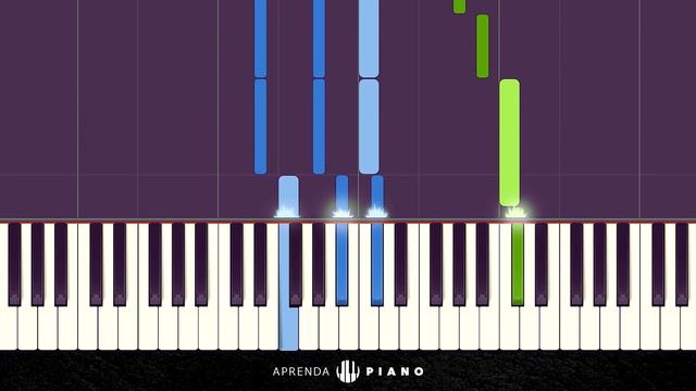 Como Tocar All of Me do John Legend no Piano | Toque suas Músicas Preferidas смотреть онлайн