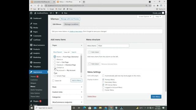 How to create a menu in WordPress | Add menu in WordPress| add pages in menu| WordPress tutorials| смотреть онлайн