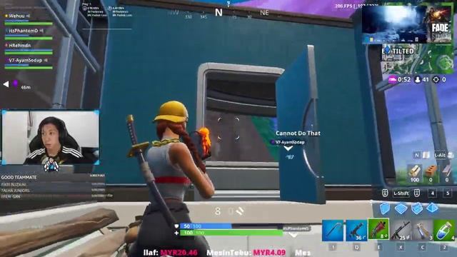 Season 9 git gud ? || Type !command || Fortnite Malaysia смотреть онлайн