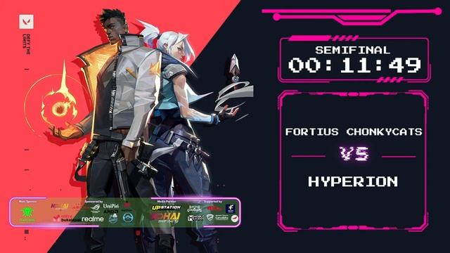 ?LIVE! HYPERION VS FORTIUS CHONKYCATS || SEMIFINAL VALORANT - UI Cyber Games 2024 ||#GIVEAWAY! смотреть онлайн