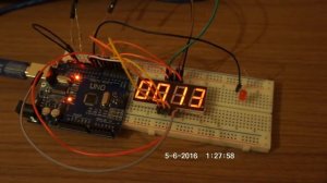 Arduino UNO and 7 Segment 4 digits display countdown. Таймер обратного отсчета на Ардуино.