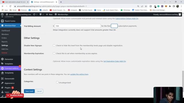 Paid Membership Pro WordPress Plugin | Create WordPress Membership Website | Free Membership Plugin смотреть онлайн
