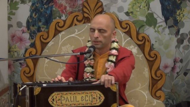 Киртан перед воскресной лекцией 30 сентября. Ватсала дас смотреть онлайн