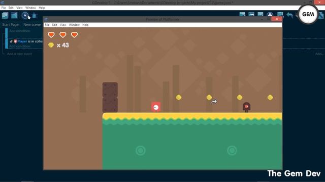 #5 Platformer Game - Adding Score | #GDevelop 5 смотреть онлайн