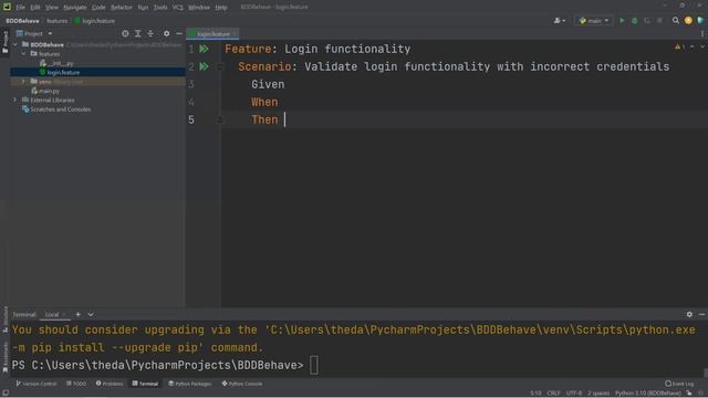 BDD BEHAVE FRAMEWORK| PART-01 смотреть онлайн