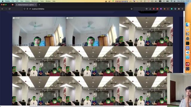 Deepstream (Face detect) show real-time on web (browser) смотреть онлайн