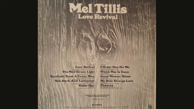 Mel Tillis "Love Revival" complete vinyl Lp смотреть онлайн