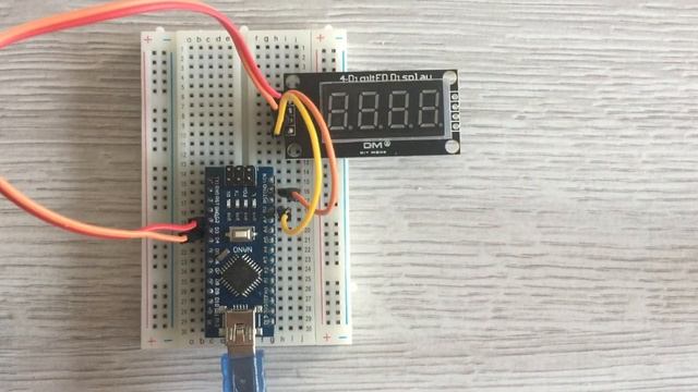 How to use 4-digit LED TM1637 display with Arduino смотреть онлайн