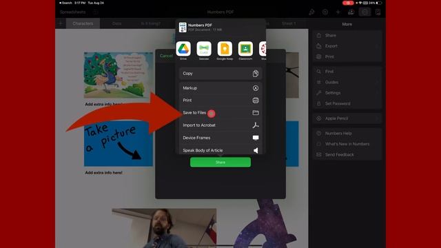 Export Numbers To PDF смотреть онлайн