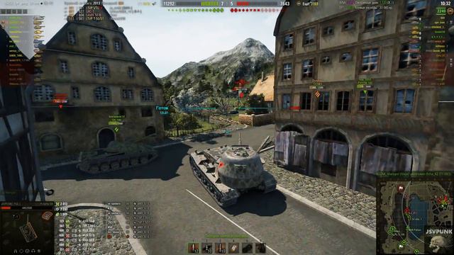 Pz.Kpfw.VII он не тапка,он ПАПКАлев!!! смотреть онлайн