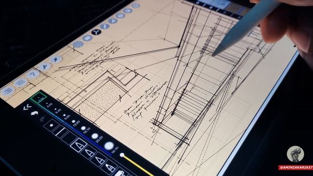 Morpholio Trace App / Sketch Study смотреть онлайн