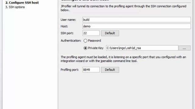 Remote profiling through an SSH tunnel with JProfiler (HD) смотреть онлайн