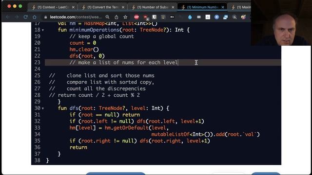 Leetcode Contest 319 in Kotlin (Q1 only) смотреть онлайн