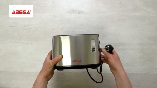 Распаковка тостера / Unpacking of toaster ARESA AR-3006 смотреть онлайн