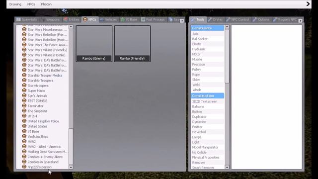 Garry's Mod Rambo Playermodel/NPC Review Showcase смотреть онлайн