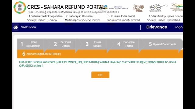 Sahara refund apply application number not generated Problem Sahara apply acknowledgement no proble смотреть онлайн