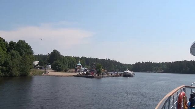 ОСТРОВА ВАЛААМА. МОНАСТЫРСКАЯ ПРИСТАНЬ. смотреть онлайн