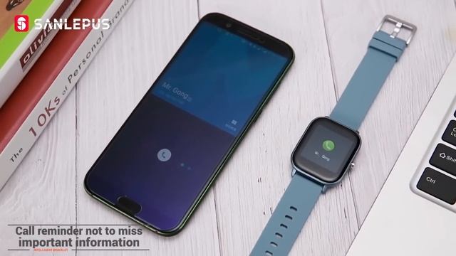 SANLEPUS Global Version Waterproof Smart Watch IP67 смотреть онлайн