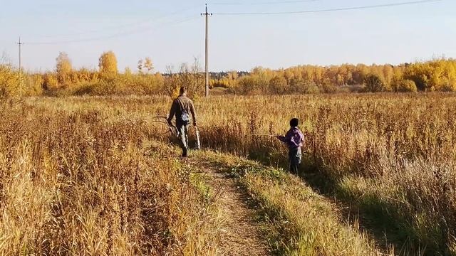 Поход в лес.Зачем папа жарил резиновый сапог. смотреть онлайн