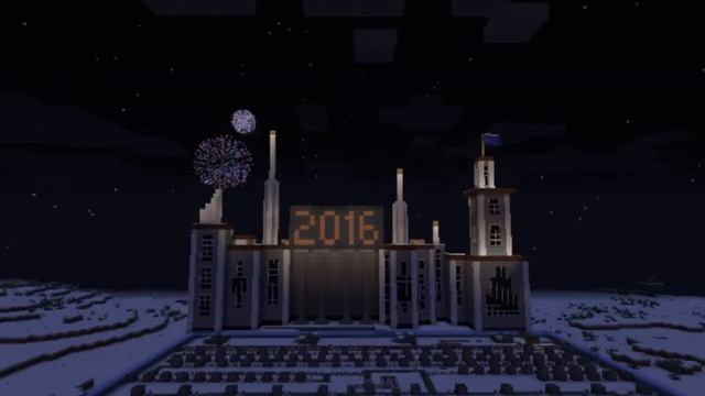 САЛЮТ В MINECRAFT! Новогодняя карта! NEW YEAR MAP! MINECRAFT FIREWORKS смотреть онлайн