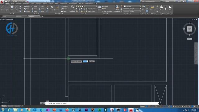 How To Draw Architectural Floor Plan in AutoCAD size 37' x 50' I Floor plan of building I AutoCAD смотреть онлайн