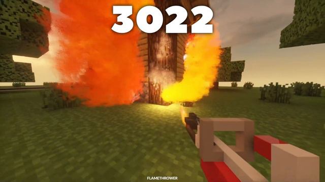 Minecraft Physics 2022 vs 2032 vs 3022 / Realistic Fire in Minecraft смотреть онлайн