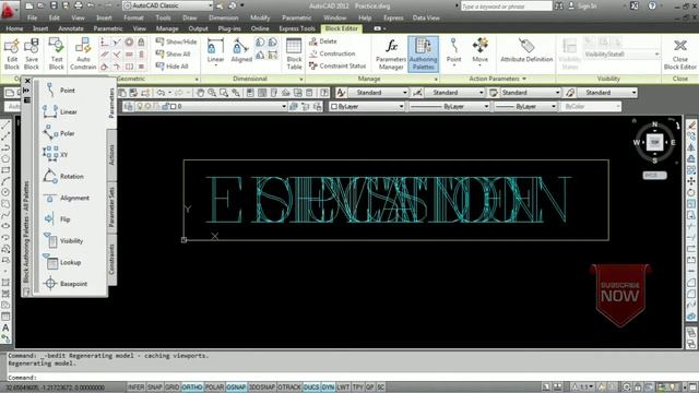 How to Make Typical Word DYNAMIC BLOCK by Using VISIBILITY TOOL in AutoCAD смотреть онлайн