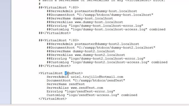 Creación de Host Virtuales con XAMPP смотреть онлайн