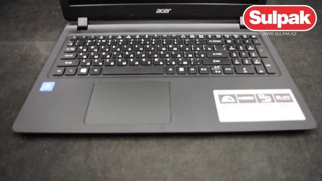 Ноутбук Acer Aspire ES ES1-533 (NX.GFTER.023) распаковка (www.sulpak.kz) смотреть онлайн