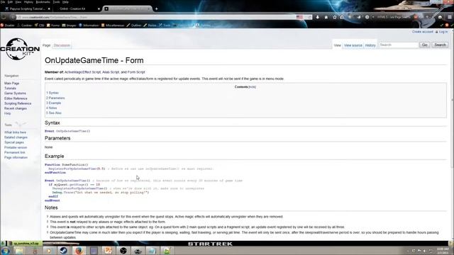 Skyrim Creation Kit Scripting Series: Papyrus Tutorials - Events/Functions Part 1 - Events Basics смотреть онлайн
